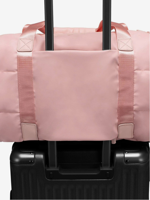 Heys Розова дамска чанта Heys Puffer Duffel Rose