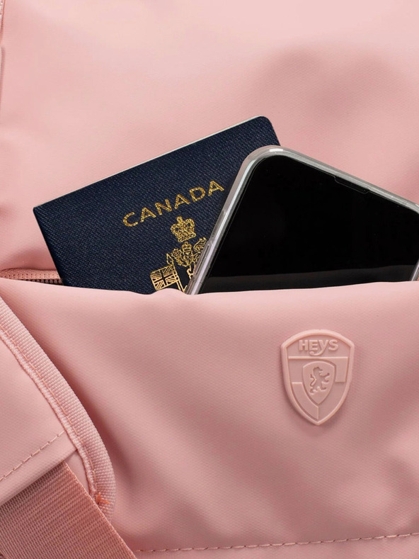 Heys Розова дамска чанта Heys Puffer Duffel Rose