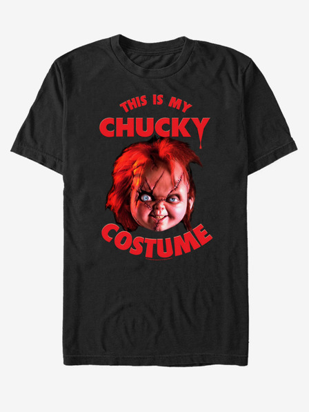 ZOOT.Fan Черна унисекс тениска ZOOT.Fan NBCU Chucky Costume
