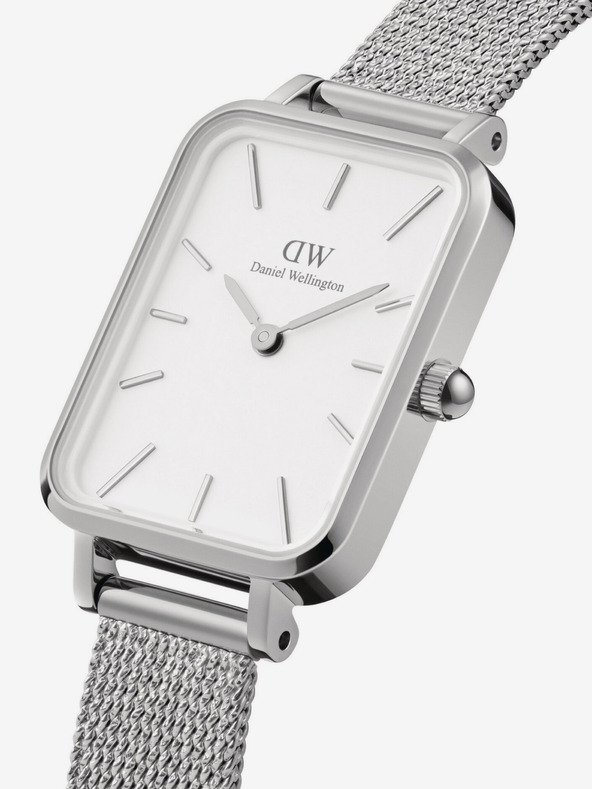 Daniel Wellington Дамски часовник Daniel Wellington Quadro в сребристо