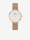 Daniel Wellington Дамски часовник Daniel Wellington Petite Melrose с розово злато