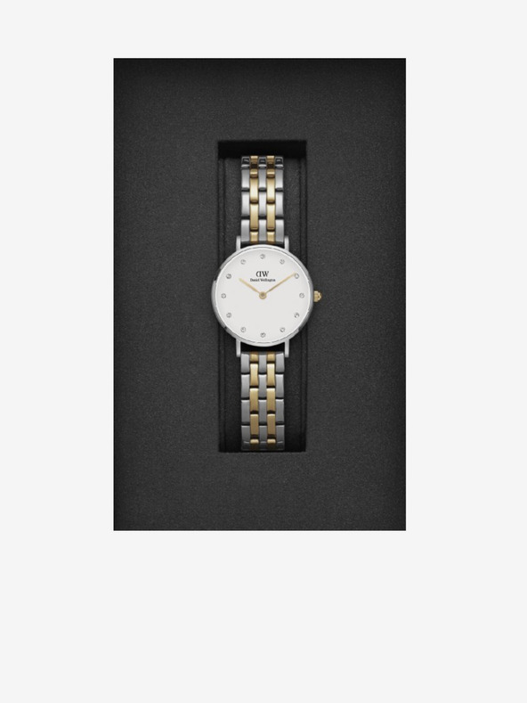 Daniel Wellington Дамски часовник Daniel Wellington PETITE LUMINE в сребристо