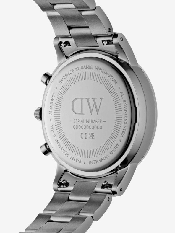 Daniel Wellington Мъжки сребърен часовник Daniel Wellington Iconic DW00100644