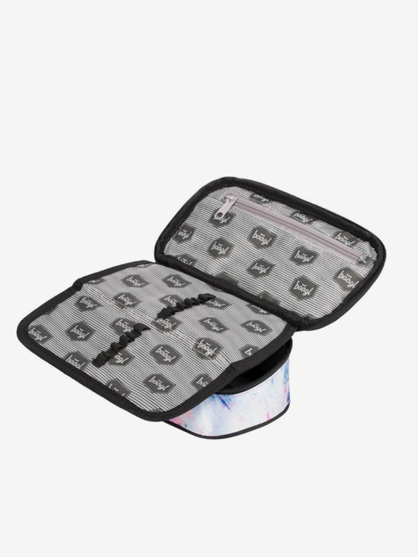 BAAGL  Розов училищен моливник абстрактен Baagl