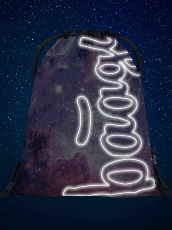 BAAGL  Лилава чанта за скейт галактика Baagl