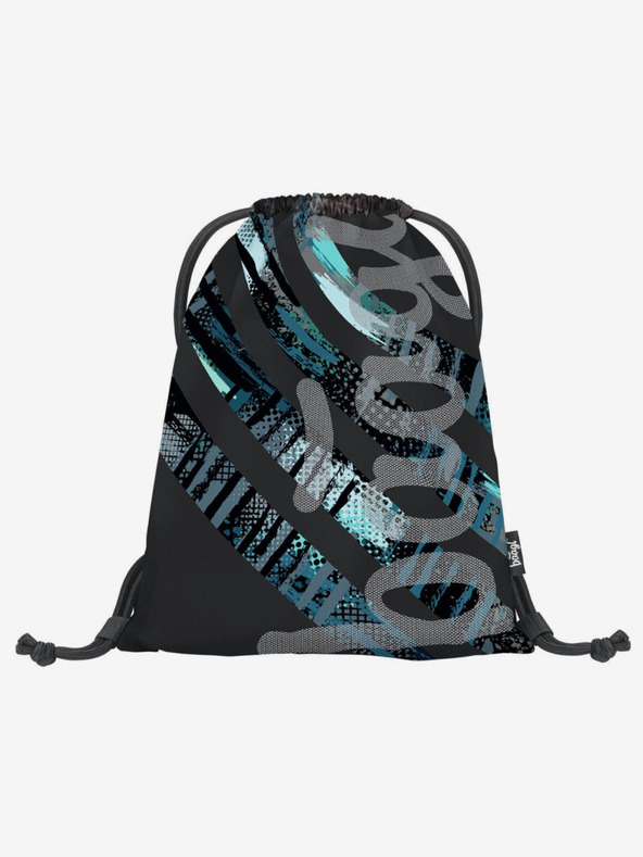 BAAGL  Син 3 комплекта скейт структура: раница, моливник, чанта Baagl