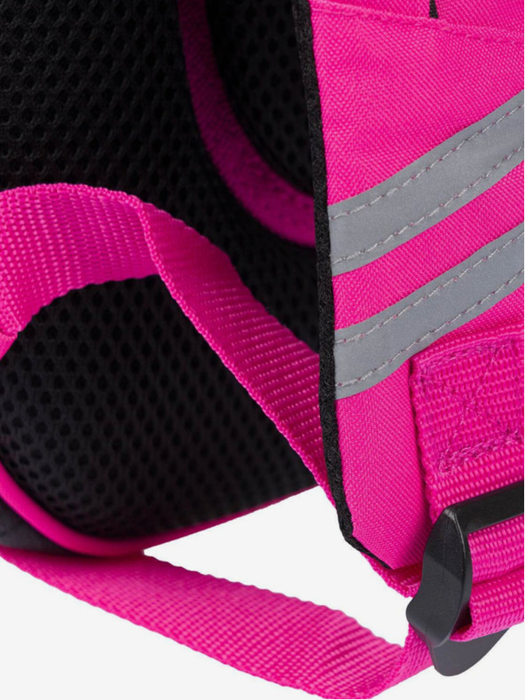 BAAGL  Розова ученическа раница със забавни звезди Baagl