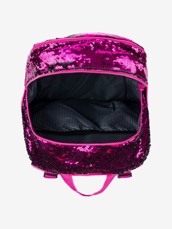 BAAGL  Розова ученическа раница със забавни звезди Baagl