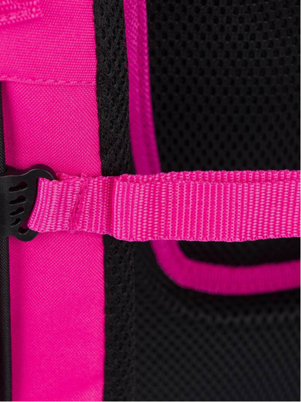 BAAGL  Розова ученическа раница със забавни звезди Baagl