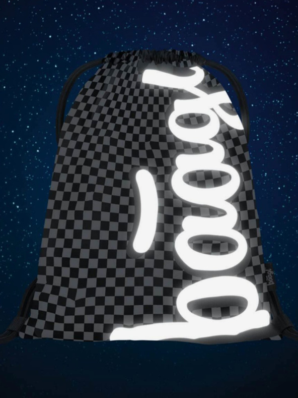 BAAGL  Черна чанта за скейт ска - модел Baagl