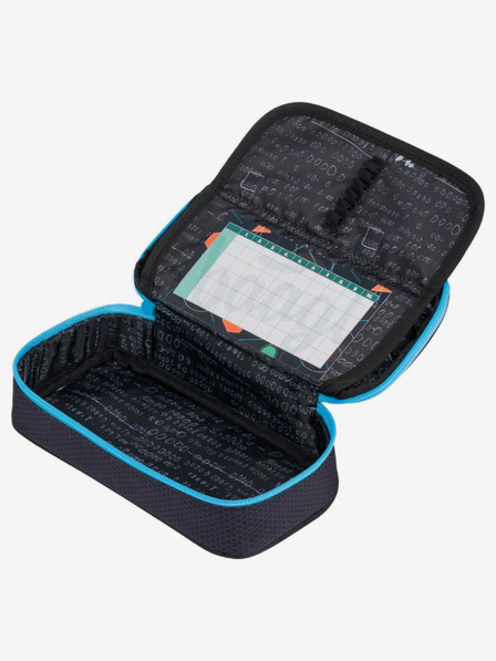 BAAGL  Черен училищен моливник скейт bluelight Baagl