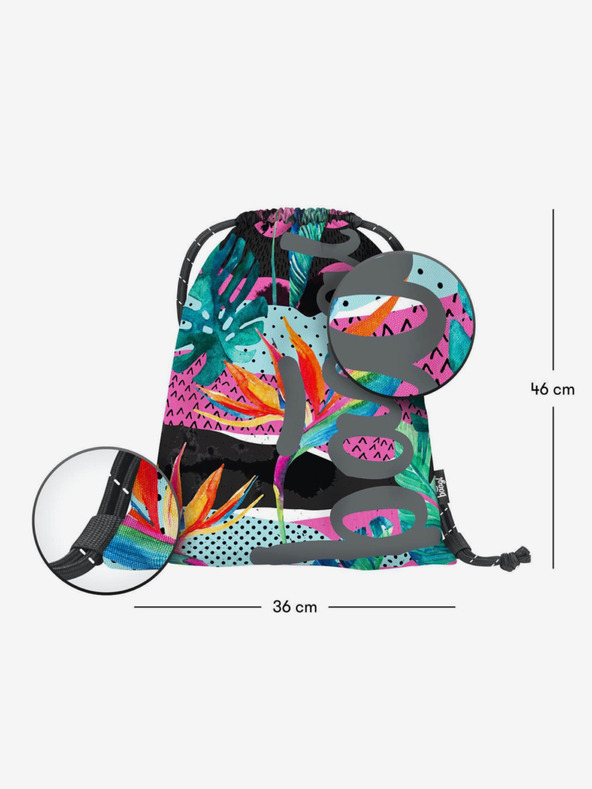 BAAGL  Лилава чанта скейт свежа Baagl