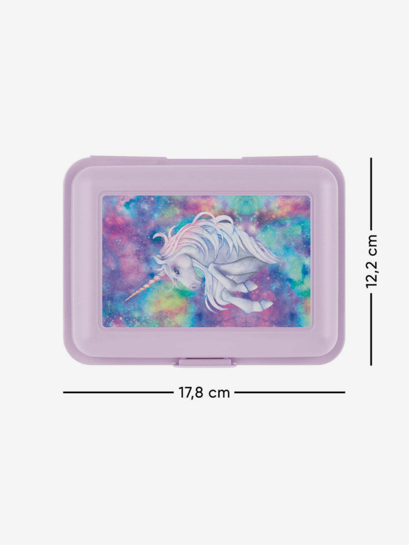 BAAGL  Лилава кутия за закуски с еднорог Baagl