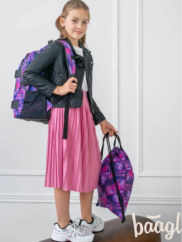 BAAGL  Лилава чанта Baagl Skate Violet