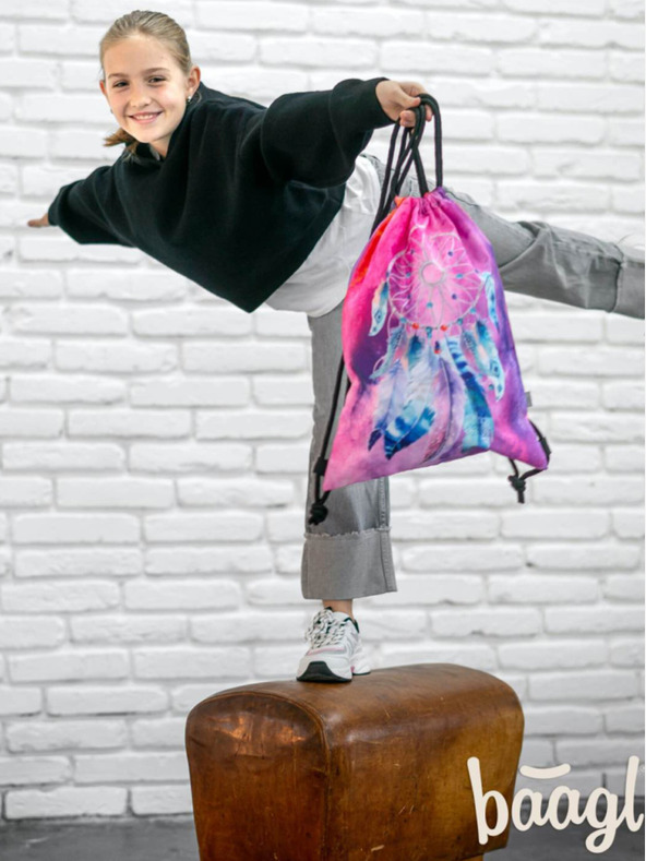 BAAGL  Розова чанта Baagl Lapač Snov