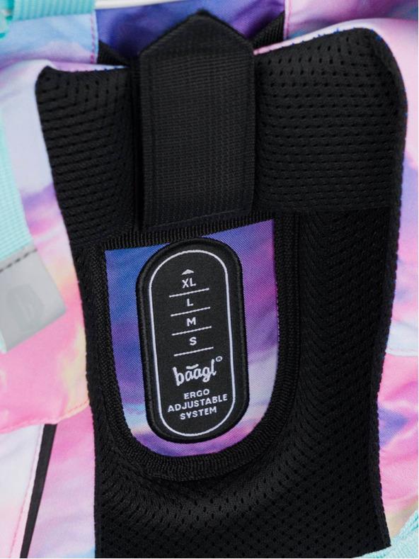 BAAGL  Розова ученическа чанта Zippy Baagl Owl