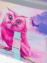 BAAGL  Розова ученическа чанта Zippy Baagl Owl
