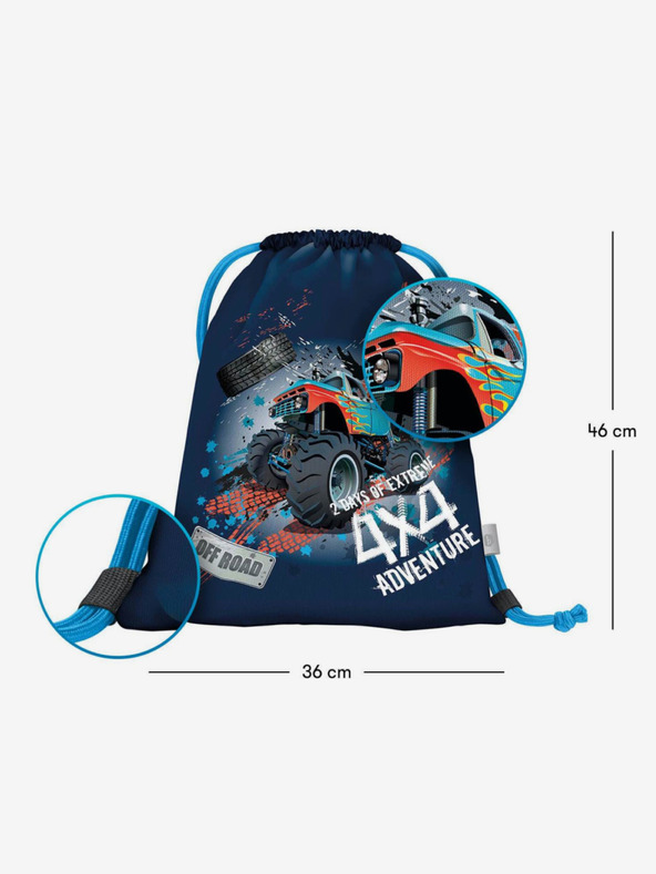 BAAGL  Тъмно синя чанта Baagl Truck