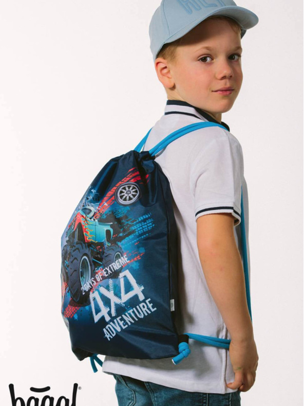 BAAGL  Тъмно синя чанта Baagl Truck