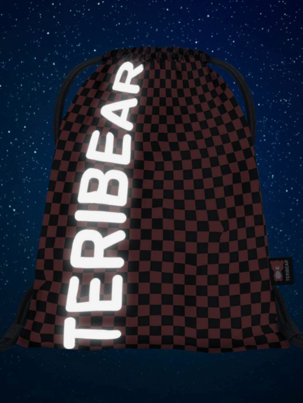 BAAGL  Черен училищен комплект Раница за скейт, моливник и чанта Baagl Teribear