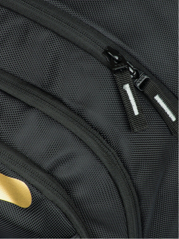 BAAGL  Черен училищен комплект - раница, моливник и чанта Baagl Skate Gold