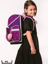 BAAGL  Лилав училищен комплект Ergo - раница, моливник, чанта Baagl Horse