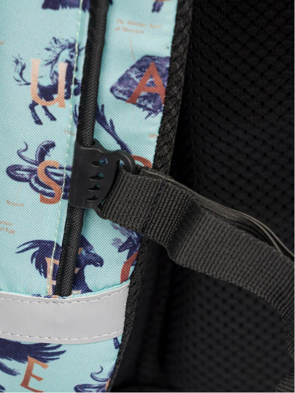 BAAGL  Синя ученическа раница Baagl Ядро Хари Потър Фантастични животни