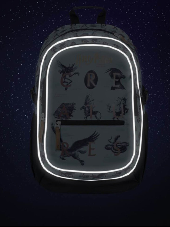 BAAGL  Синя ученическа раница Baagl Ядро Хари Потър Фантастични животни