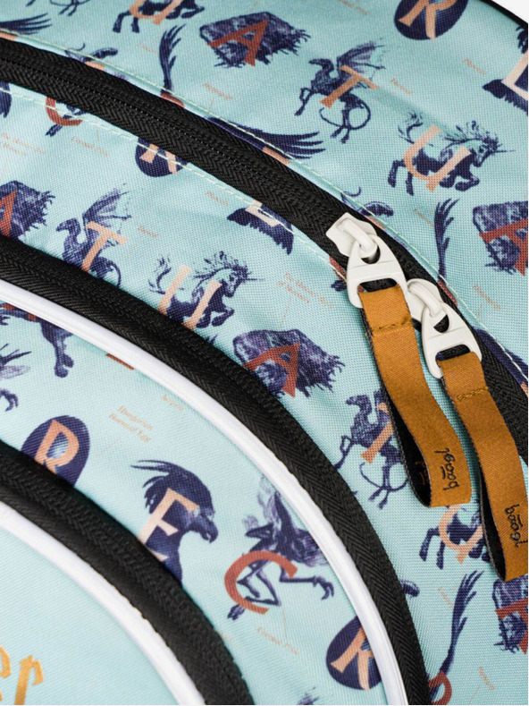 BAAGL  Синя ученическа раница Baagl Ядро Хари Потър Фантастични животни