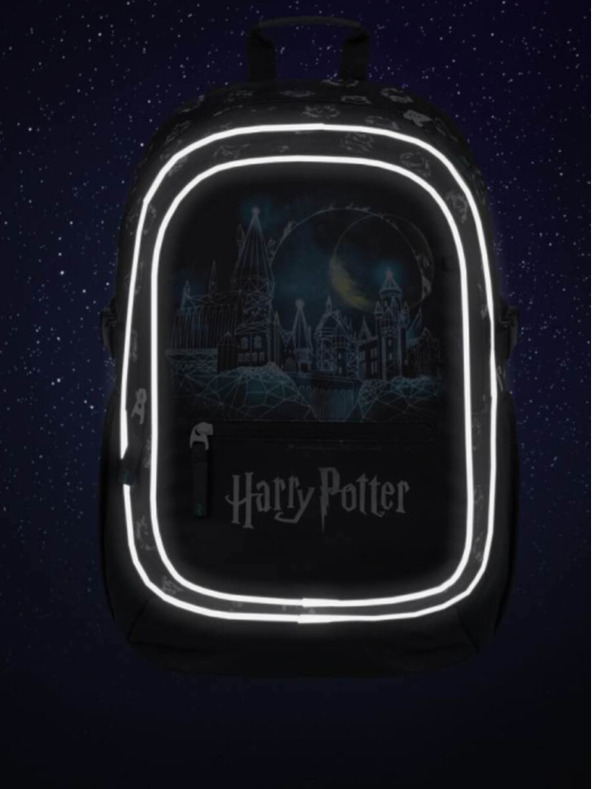 BAAGL  Черна училищна раница Baagl Core Harry Potter Hogwarts