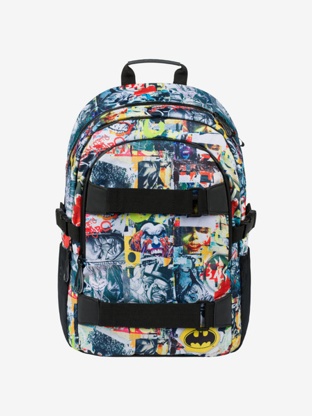 BAAGL  Черна ученическа раница Baagl Skate Batman Comics