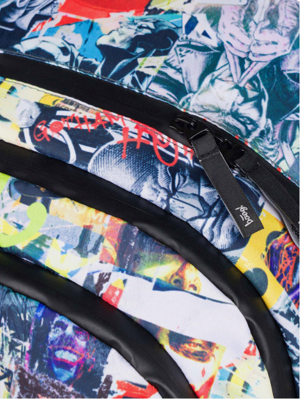 BAAGL  Черна ученическа раница Baagl Skate Batman Comics