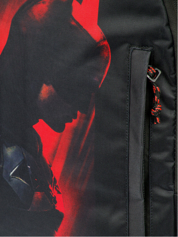 BAAGL  Черна раница Baagl eARTh Batman Red