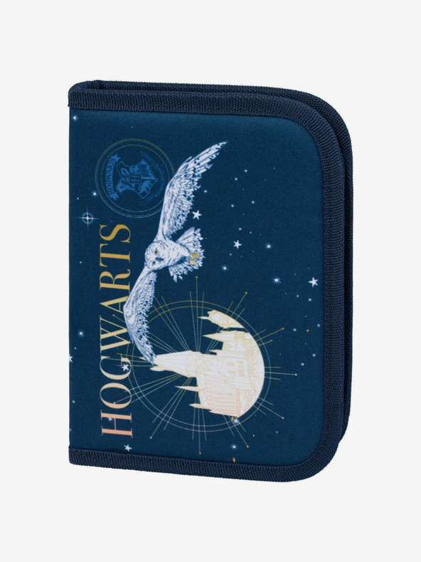 BAAGL  Лилав училищен комплект - куфарче, моливник, чанта Baagl Zippy Хари Потър Хогуортс