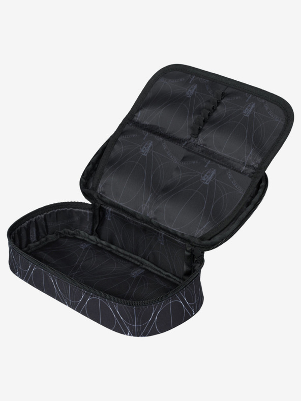 BAAGL  Черен училищен комплект - раница, куфарче, чанта Baagl Skate Хари Потър Даровете на смъртта