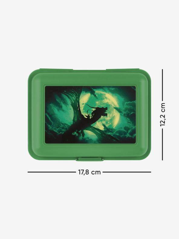 BAAGL  Зелена кутия за закуски Baagl Dragon