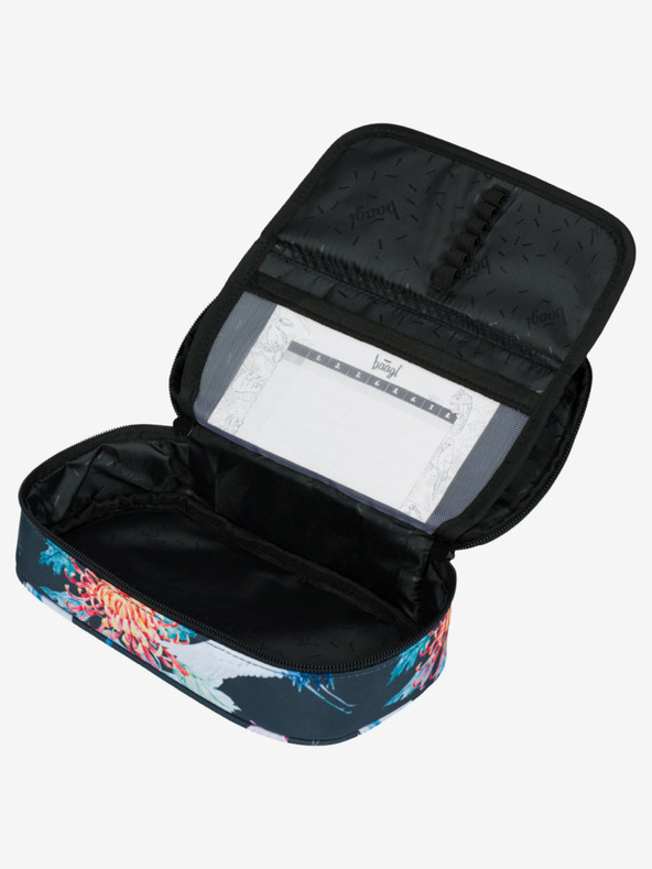 BAAGL  Зелен училищен моливник Baagl Birds