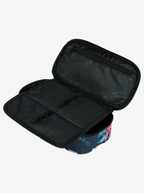 BAAGL  Зелен училищен моливник Baagl Birds