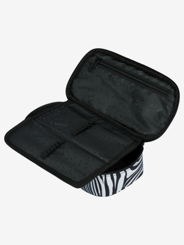 BAAGL  Черен училищен моливник Baagl Mixture