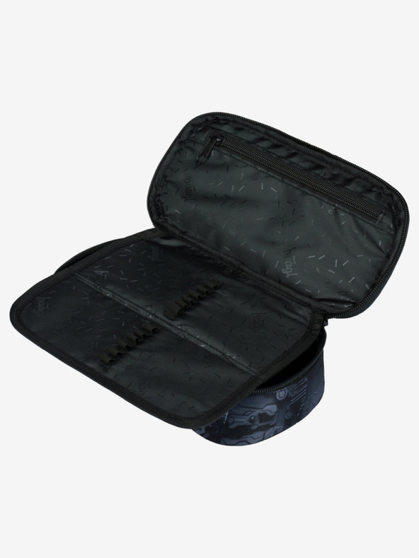 BAAGL  Сив училищен моливник Baagl Technic