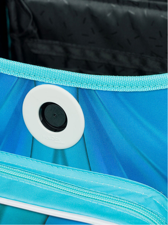 BAAGL  Синя училищна раница Ergo Baagl Butterfly