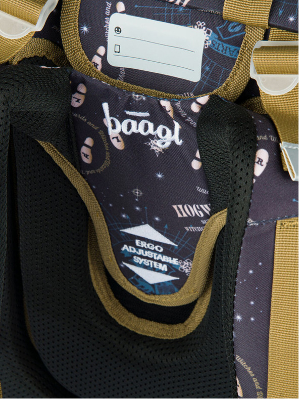 BAAGL  Син ученически несесер Ergo Baagl Harry Potter Pobertův Plánek