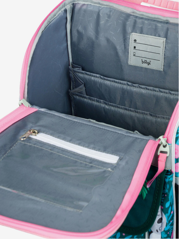 BAAGL  Зелена ученическа чанта Zippy Baagl Бебе коала