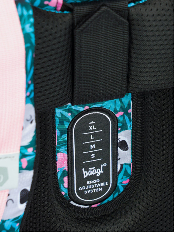 BAAGL  Зелена ученическа чанта Zippy Baagl Бебе коала