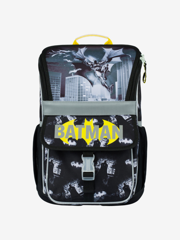 BAAGL  Черна ученическа чанта Zippy Baagl Batman Darky City