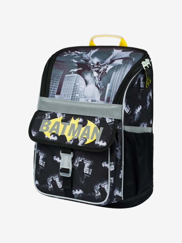 BAAGL  Черна ученическа чанта Zippy Baagl Batman Darky City