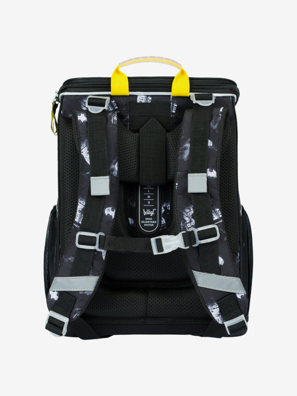 BAAGL  Черна ученическа чанта Zippy Baagl Batman Darky City