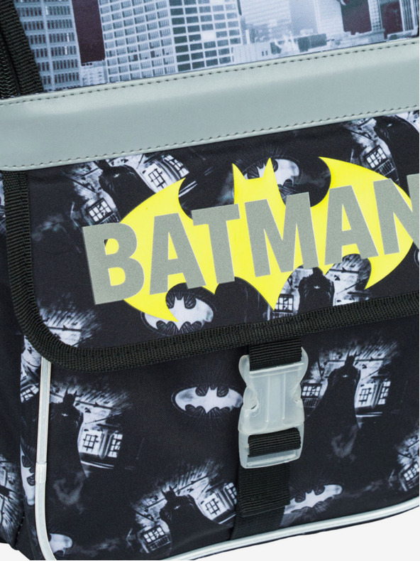 BAAGL  Черна ученическа чанта Zippy Baagl Batman Darky City