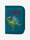 BAAGL  Зелен училищен моливник Baagl T-Rex