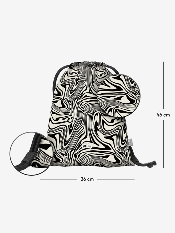 BAAGL  Черна чанта Baagl Mmixture